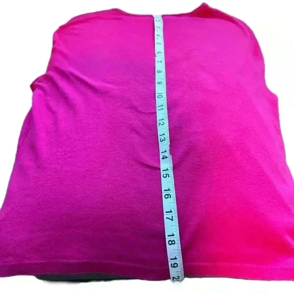 NWT Lauren Hot pink t-shirt women’s size M - Picture 8 of 8